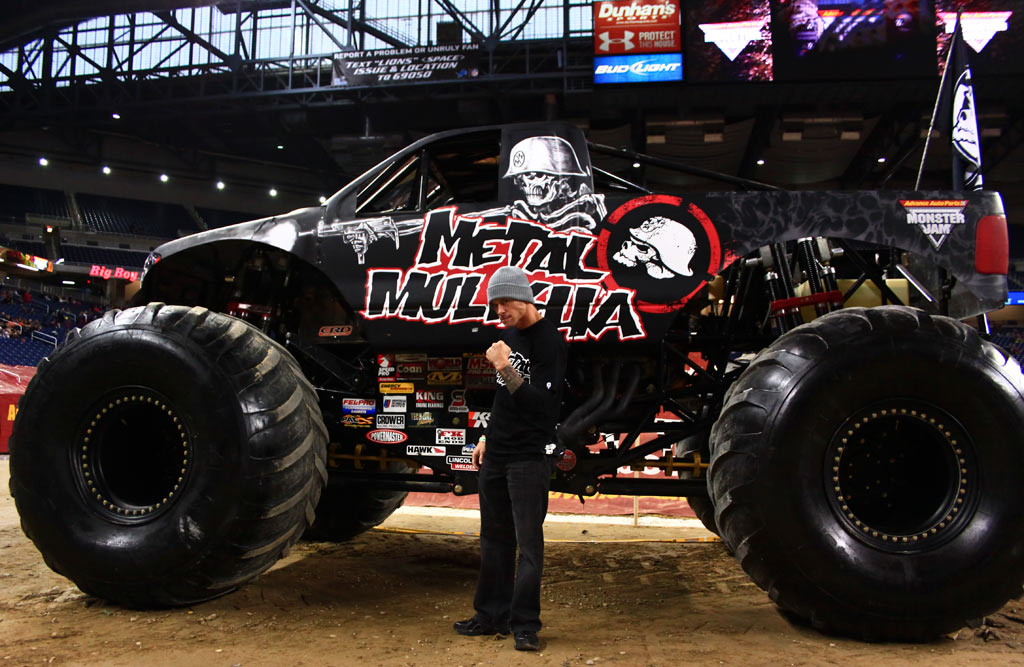 Detroit, Michigan - Monster Jam - March 3, 2012.