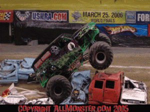 monster truck freestyle