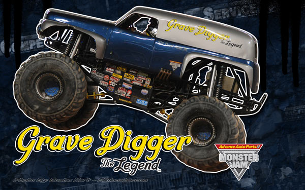 Grave Digger The Legend Wallpaper Preview