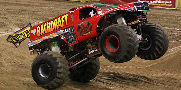 Backdraft Monster Truck Team - Champion Racing Oils