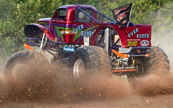 Over Bored - Charlotte Motor Speedway - Back To School Monster Truck Bash