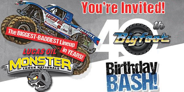 2015 Lucas Oil Monster Truck Nationals Tour - Bigfoot Birthday Bash