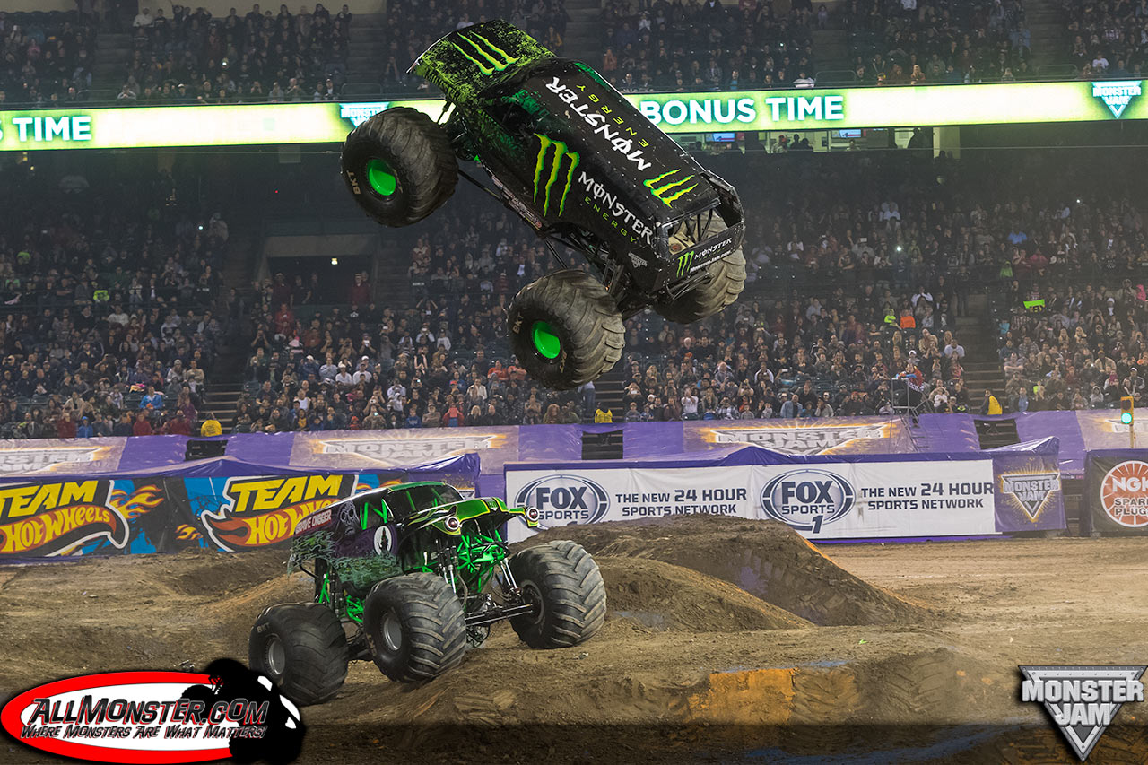 Anaheim, California Monster Jam February 7, 2015