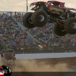 Gun Slinger versus River Rat - 2015 Back To School Monster Truck Bash