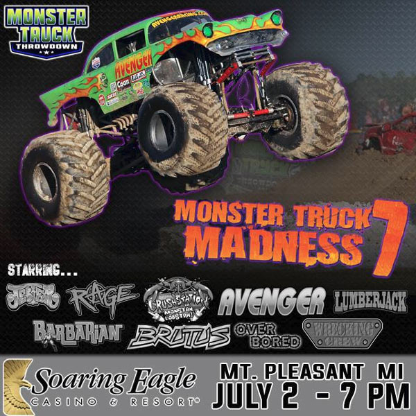 RESCHEDULED: Monster Trucks are Coming to Hawkeye Downs!