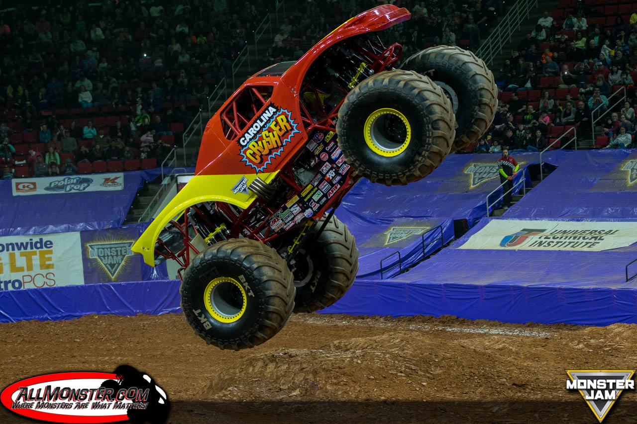 Raleigh, North Carolina Monster Jam April 9, 2016 (Afternoon