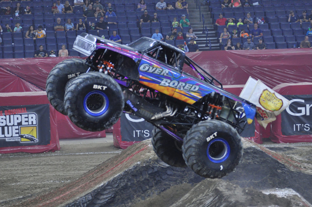 Over Bored Monster Jam Truck