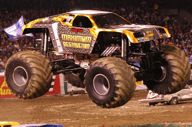 Anaheim, California - Monster Jam - January 10, 2009 - AllMonster.com