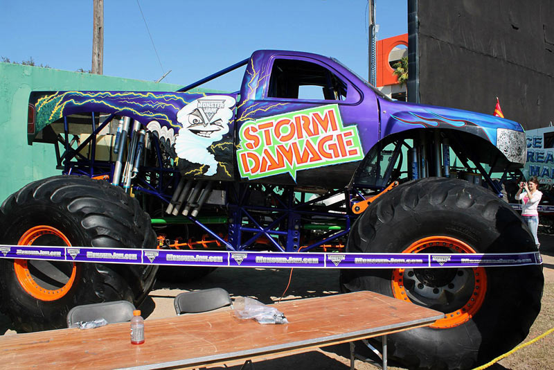 Orlando, Florida - Citrus Bowl - January 24, 2009 - Stone Crusher Monster  Truck