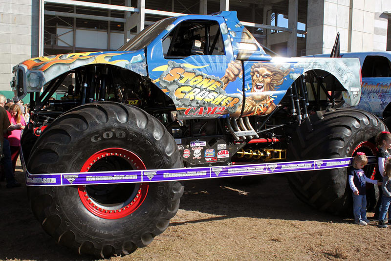 Orlando, Florida - Citrus Bowl - January 24, 2009 - Stone Crusher Monster  Truck