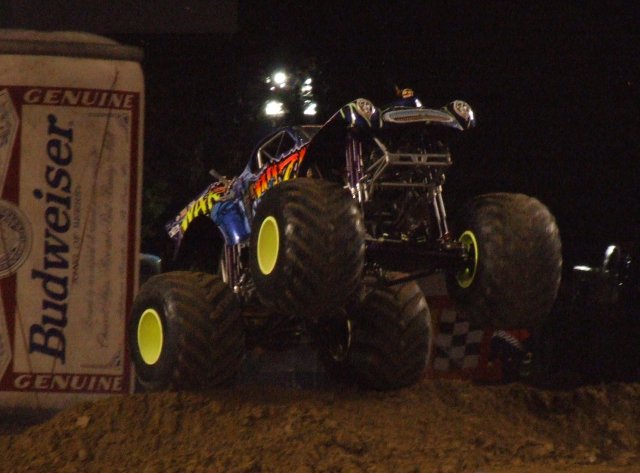 Monster Jam Freestyle Orlando FL 2008, Monster Jam Orlando 2008 Freestyle, By MonsterTruckinatorTV