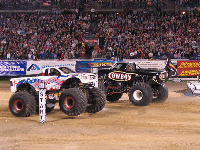 Orlando, Florida-Monster Jam January 28, 2006 -  - Where  Monsters Are What Matters!