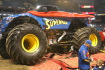 Superman monster truck