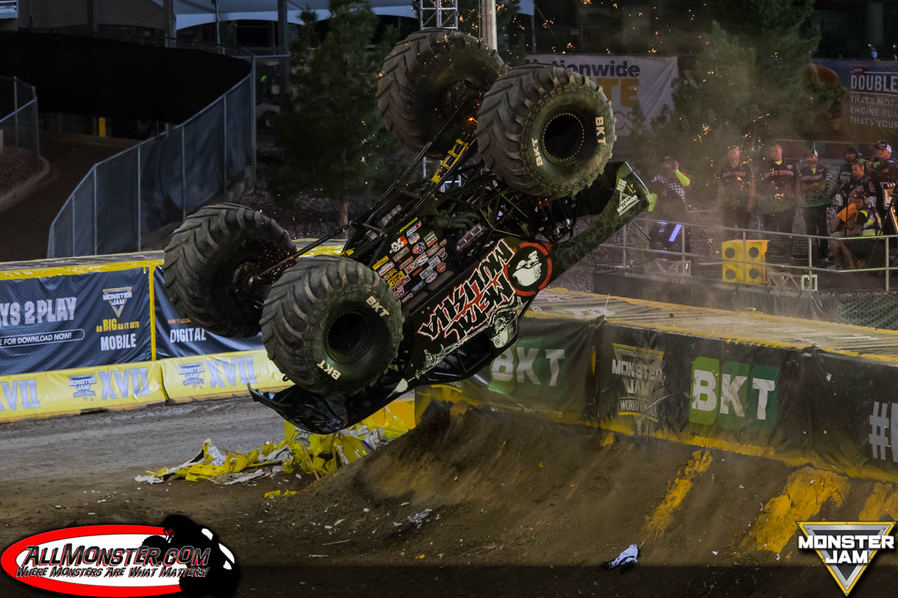 Monster Jam World Finals XVII Photos Saturday Freestyle